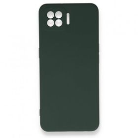 BSSM Nano İçi Kadife Silikon - Koyu Yeşil Oppo A73 Kılıf