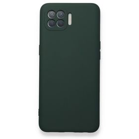 BSSM Nano İçi Kadife Silikon - Koyu Yeşil Oppo Reno 4 Lite Kılıf