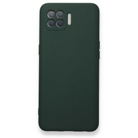 BSSM Nano İçi Kadife Silikon - Koyu Yeşil Oppo Reno 4 Lite Kılıf