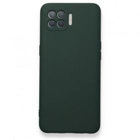 BSSM Nano İçi Kadife Silikon - Koyu Yeşil Oppo Reno 4 Lite Kılıf
