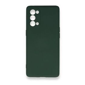 BSSM Nano İçi Kadife Silikon - Koyu Yeşil Oppo Reno 5 Pro Kılıf