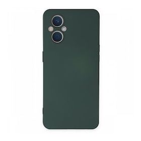 BSSM Nano İçi Kadife Silikon - Koyu Yeşil Oppo Reno 7 Lite Kılıf