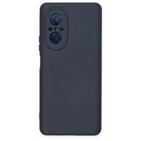 BSSM Nano içi Kadife Silikon - Lacivert Huawei Nova 9 SE Kılıf