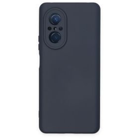 BSSM Nano içi Kadife Silikon - Lacivert Huawei Nova 9 SE Kılıf