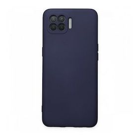 BSSM Nano İçi Kadife Silikon - Lacivert Oppo Reno 4 Lite Kılıf