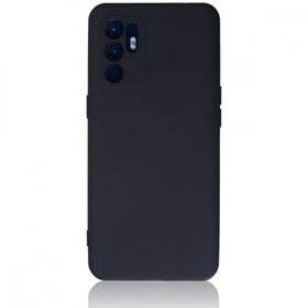 BSSM Nano İçi Kadife Silikon - Lacivert Oppo Reno 6 Kılıf