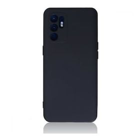 BSSM Nano İçi Kadife Silikon - Lacivert Oppo Reno 6 Kılıf