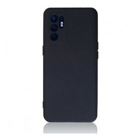 BSSM Nano İçi Kadife Silikon - Lacivert Oppo Reno 6 Kılıf