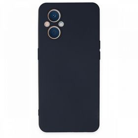 BSSM Nano İçi Kadife Silikon - Lacivert Oppo Reno 7 Lite Kılıf