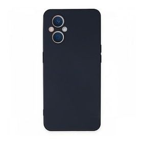 BSSM Nano İçi Kadife Silikon - Lacivert Oppo Reno 7 Lite Kılıf