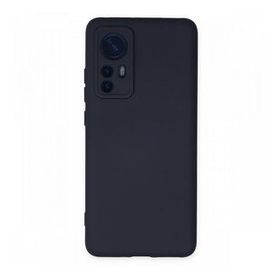 BSSM Nano içi Kadife Silikon - Lacivert Xiaomi Mi 12 Kılıf