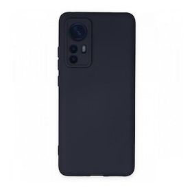 BSSM Nano içi Kadife Silikon - Lacivert Xiaomi Mi 12 Kılıf