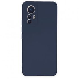 BSSM Nano İçi Kadife Silikon - Lacivert Xiaomi Mi 12 Lite Kılıf