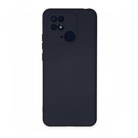 BSSM Nano içi Kadife Silikon - Lacivert Xiaomi Redmi 10C Kılıf