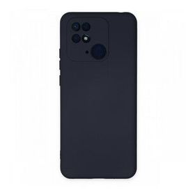 BSSM Nano içi Kadife Silikon - Lacivert Xiaomi Redmi 10C Kılıf