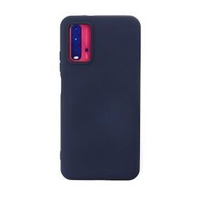 BSSM Nano içi Kadife Silikon - Lacivert Xiaomi Redmi 9T Kılıf