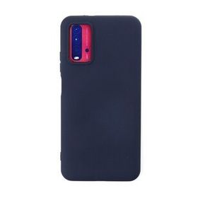 BSSM Nano içi Kadife Silikon - Lacivert Xiaomi Redmi 9T Kılıf
