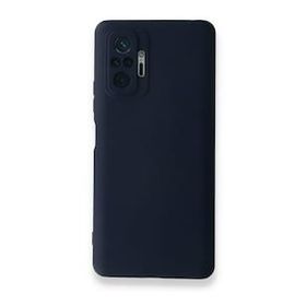 BSSM Nano İçi Kadife Silikon - Lacivert Xiaomi Redmi Note 10 Pro Kılıf