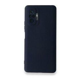 BSSM Nano İçi Kadife Silikon - Lacivert Xiaomi Redmi Note 10 Pro Kılıf