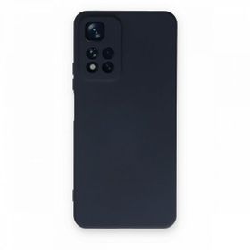 BSSM Nano İçi Kadife Silikon - Lacivert Xiaomi Redmi Note 11 Pro Plus 5G Kılıf