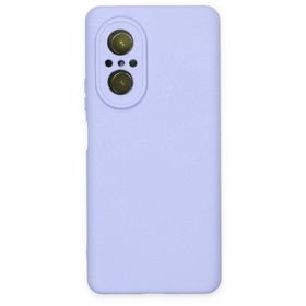 BSSM Nano içi Kadife Silikon - Lila Huawei Nova 9 SE Kılıf