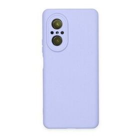 BSSM Nano içi Kadife Silikon - Lila Huawei Nova 9 SE Kılıf