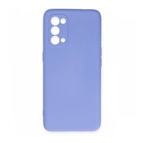 BSSM Nano İçi Kadife Silikon - Lila Oppo Reno 5 Kılıf