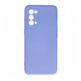 BSSM Nano İçi Kadife Silikon - Lila Oppo Reno 5 Kılıf