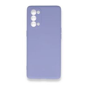 BSSM Nano İçi Kadife Silikon - Lila Oppo Reno 5 Pro Kılıf