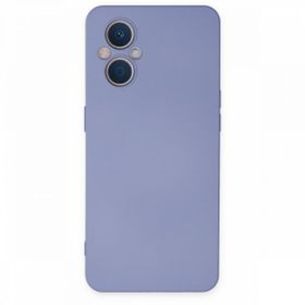 BSSM Nano İçi Kadife Silikon - Lila Oppo Reno 7 Lite Kılıf