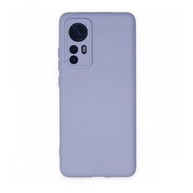 BSSM Nano içi Kadife Silikon - Lila Xiaomi Mi 12 Kılıf