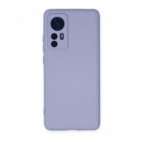 BSSM Nano içi Kadife Silikon - Lila Xiaomi Mi 12 Kılıf