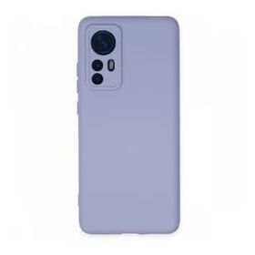BSSM Nano içi Kadife Silikon - Lila Xiaomi Mi 12 Kılıf