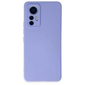 BSSM Nano İçi Kadife Silikon - Lila Xiaomi Mi 12 Lite Kılıf