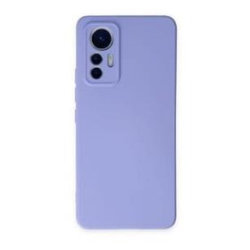 BSSM Nano İçi Kadife Silikon - Lila Xiaomi Mi 12 Lite Kılıf