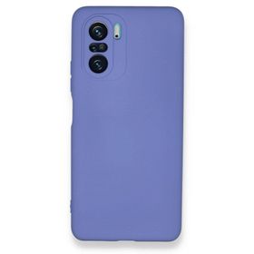 BSSM Nano içi Kadife Silikon - Lila Xiaomi Poco F3 Kılıf