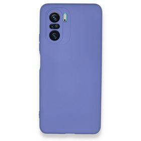 BSSM Nano içi Kadife Silikon - Lila Xiaomi Poco F3 Kılıf