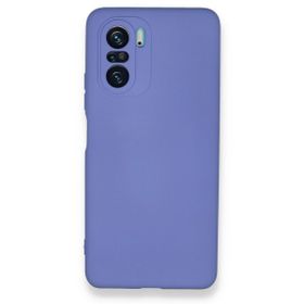 BSSM Nano içi Kadife Silikon - Lila Xiaomi Poco F3 Kılıf