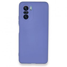 BSSM Nano içi Kadife Silikon - Lila Xiaomi Poco F3 Kılıf