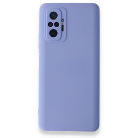 BSSM Nano İçi Kadife Silikon - Lila Xiaomi Redmi Note 10 Pro Kılıf