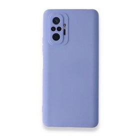 BSSM Nano İçi Kadife Silikon - Lila Xiaomi Redmi Note 10 Pro Kılıf