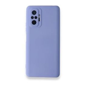 BSSM Nano İçi Kadife Silikon - Lila Xiaomi Redmi Note 10 Pro Kılıf