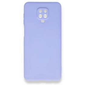 BSSM Nano İçi Kadife Silikon - Lila Xiaomi Redmi Note 9 Pro Kılıf