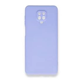 BSSM Nano İçi Kadife Silikon - Lila Xiaomi Redmi Note 9 Pro Kılıf