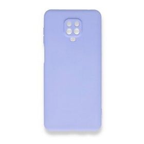 BSSM Nano İçi Kadife Silikon - Lila Xiaomi Redmi Note 9 Pro Kılıf