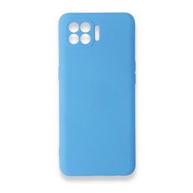 BSSM Nano İçi Kadife Silikon - Mavi Oppo Reno 4 Lite Kılıf
