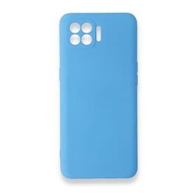 BSSM Nano İçi Kadife Silikon - Mavi Oppo Reno 4 Lite Kılıf