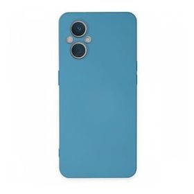 BSSM Nano İçi Kadife Silikon - Mavi Oppo Reno 7 Lite Kılıf