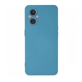 BSSM Nano İçi Kadife Silikon - Mavi Oppo Reno 7 Lite Kılıf