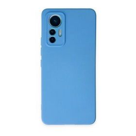 BSSM Nano İçi Kadife Silikon - Mavi Xiaomi Mi 12 Lite Kılıf